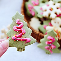 #甜蜜暖冬，“焙”感幸福#宝宝都爱的圣诞双色饼干的做法图解17