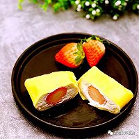 草莓班戟的做法图解10