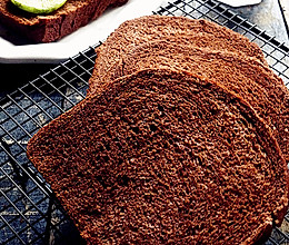 面包机版：巧克力面包的做法