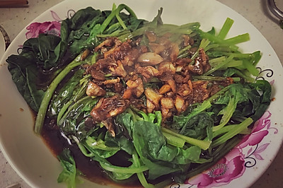 减肥餐纪事|凉拌菠菜
