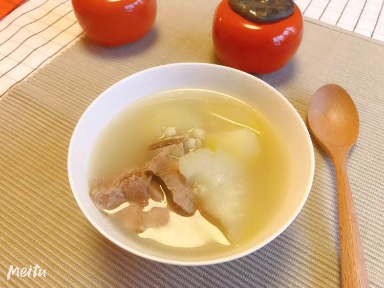 养生好汤：薏米节瓜去湿汤的做法