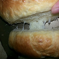 奶酪牛奶排包（对比家里常用的普通高筋粉和面包专用高筋粉）的做法图解13
