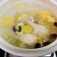 红枣玉米煲老鸭汤的做法图解4