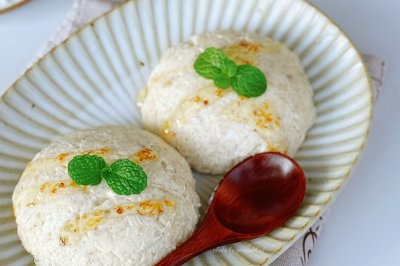 软糯香甜低卡燕麦奶糕321大卡