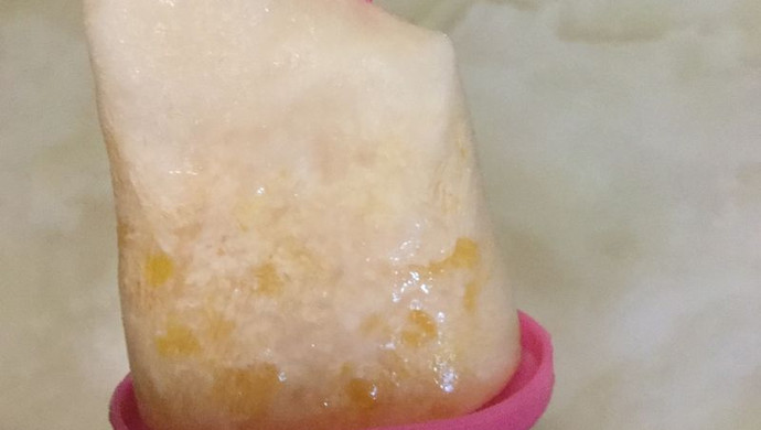黄桃牛奶棒冰