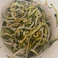 黄瓜拌豆芽的做法图解11
