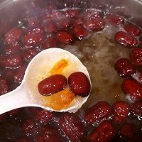 #食在幸福年 总有新花样#桃胶红枣木瓜羹的做法图解5
