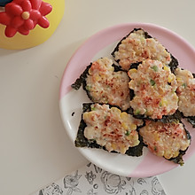 宝宝版海苔虾饼