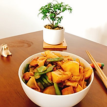 扁豆焖面