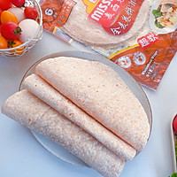 芝士滑蛋午餐肉卷饼的做法图解5