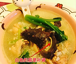 生蚝海参土鸡菜心粥的做法