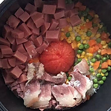 电饭煲咸肉菜饭