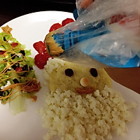 圣诞老人早餐#趣味挤出来，及时享美味#的做法图解9