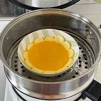 玉子豆腐蒸鸡蛋虾仁的做法图解5