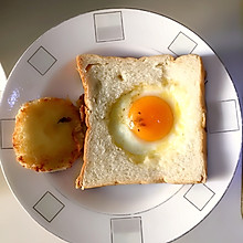 黄油吐司煎蛋#急速早餐#