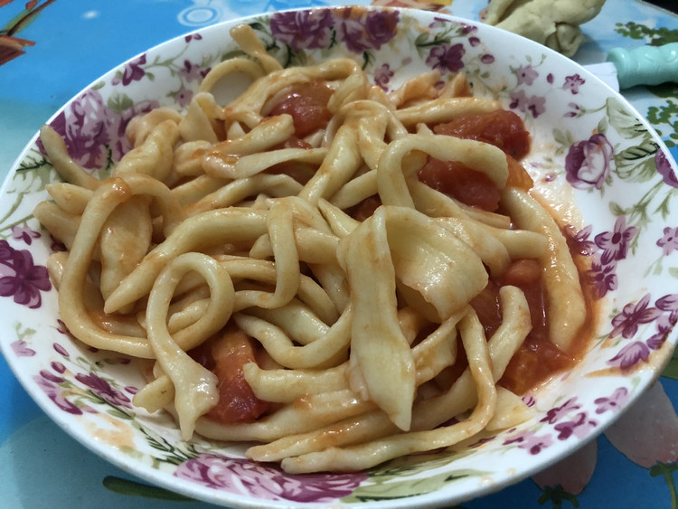 番茄拌面的做法