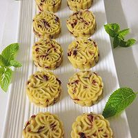 蔓越莓绿豆糕的做法图解3