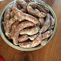 自制香肠的做法图解6