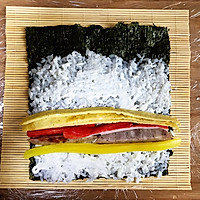寿司的制作方法～紫菜寿司&反转寿司&稻荷寿司&玉子烧寿司的做法图解8