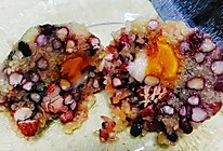 红豆咸蛋肉粽子的做法