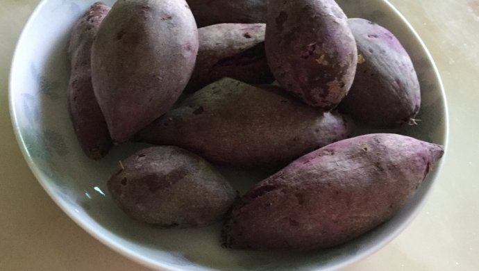熟蒸紫薯