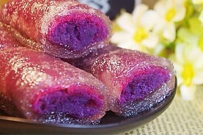 QQ紫薯西米软糕