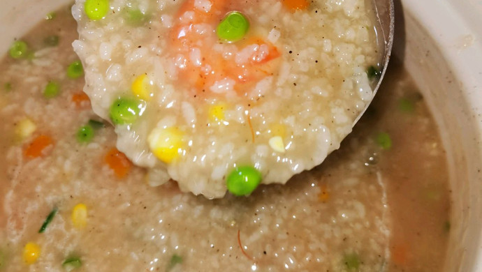 砂锅海鲜粥