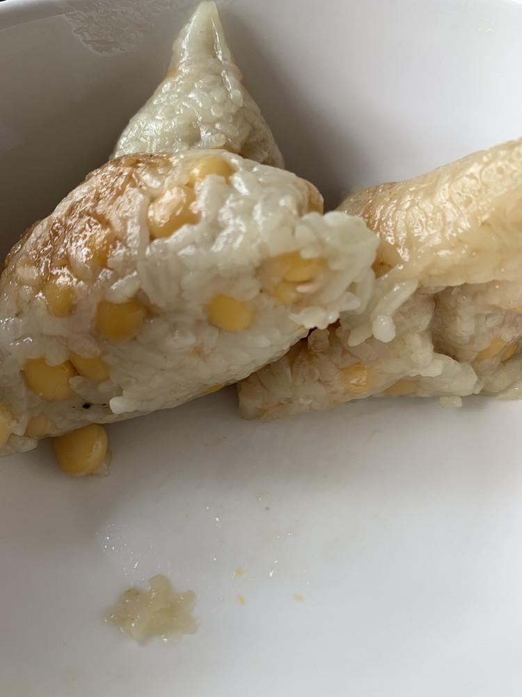豌豆咸肉粽的做法