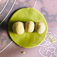 勾起宝宝食欲超可爱的豌豆荚馒头好吃又好看的做法图解9