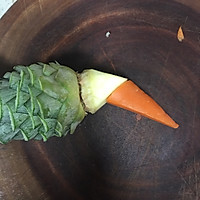 鸟语花香---凤梨炒饭（附鸟的做法）的做法图解10