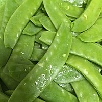 蒜蓉荷兰豆的做法图解2