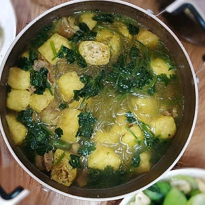 咖喱牛肉粉丝汤