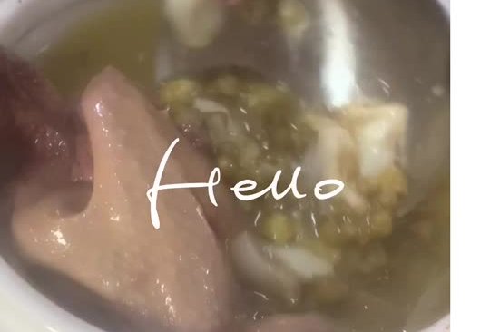 鸽子绿豆百合汤的做法