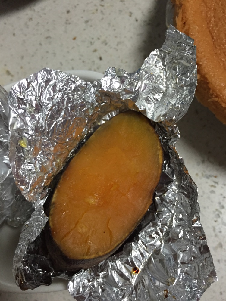 烤箱 烤番薯的做法图解3