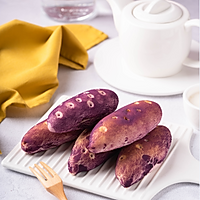 火遍韩国网红紫薯小面包的做法图解20