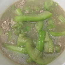 丝瓜肉沫汤