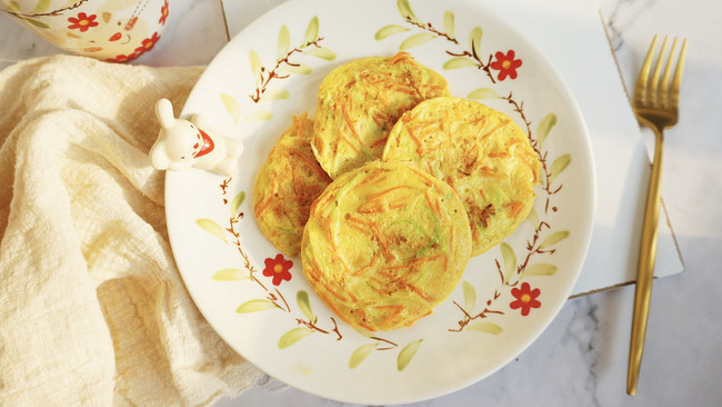 全麦杂蔬小饼·营养超丰富的早餐低卡料理的做法