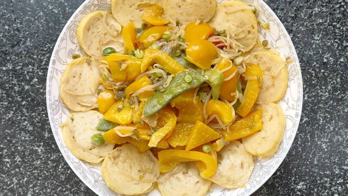 广章肉丸炒黄椒