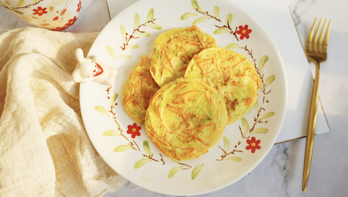 全麦杂蔬小饼·营养超丰富的早餐低卡料理