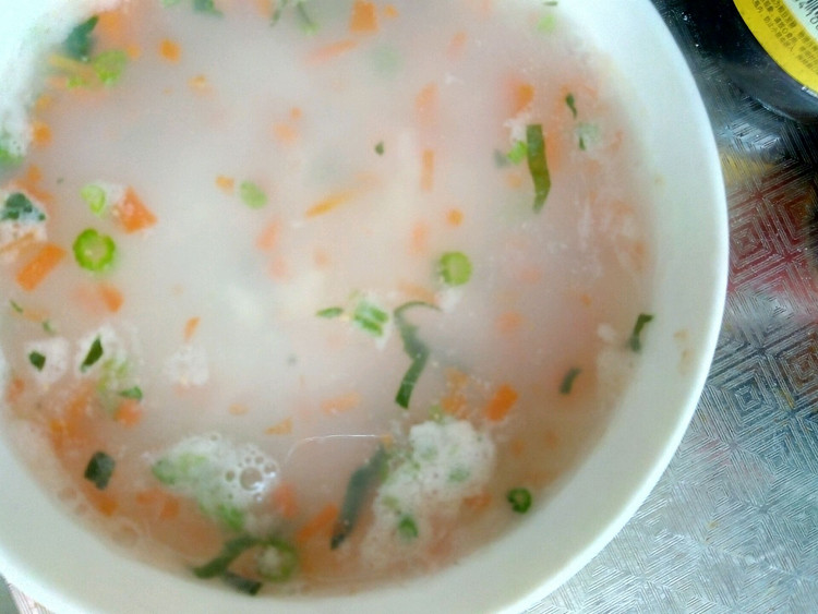胡萝卜青菜粥的做法