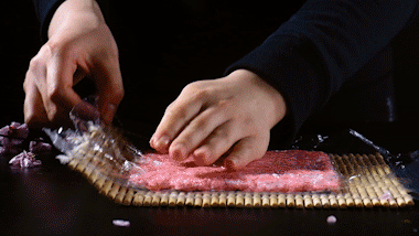 #母亲节，给妈妈做道菜#樱花寿司的做法图解7