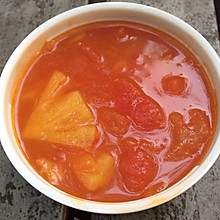 番茄菠萝汤