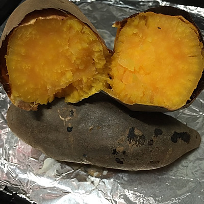 烤箱烤红薯
