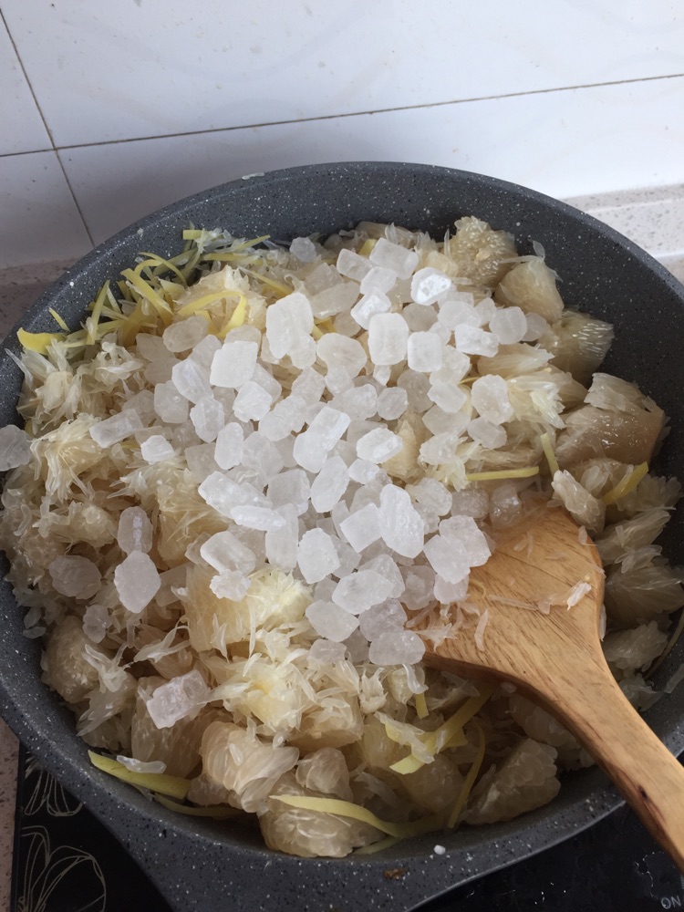 蜂蜜柚子茶。甜蜜的做法图解8