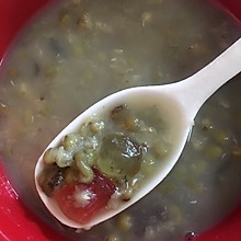 蔬果丸绿豆汤