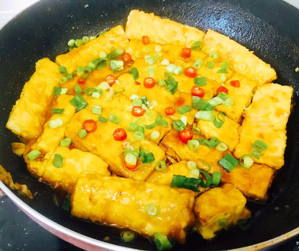 鸡蛋釀豆腐—老少皆宜