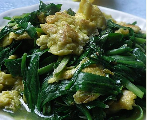 韭菜炒鸡蛋