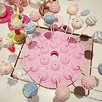 蛋糕巧克力棒棒糖的做法图解3