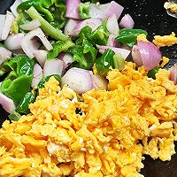 #《追着时间的厨房》节目同款美食复刻大赛#清爽美味鸡蛋炒杂蔬的做法图解6
