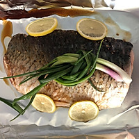 #美味烤箱菜，就等你来做！#柠檬烤草鱼的做法图解2